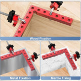 Maxbell 4Pcs Corner Clamps Sturdy 90 Degree Clamps for DIY Clamping Boxes, Furniture