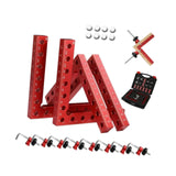 Maxbell 4Pcs Corner Clamps Sturdy 90 Degree Clamps for DIY Clamping Boxes, Furniture