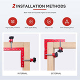 Maxbell 4Pcs Corner Clamps Sturdy 90 Degree Clamps for DIY Clamping Boxes, Furniture