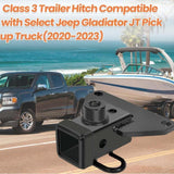 Maxbell 2" Rear Trailer Hitch Hardware Kit Anti Rust Trailer Couplings for Tow Hooks