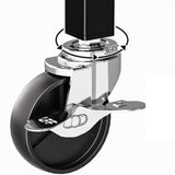 Maxbell Exercising Mat Storage Rack 3 Tier Home Gym Storage for Resistance Bands Dumbbells