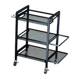 Maxbell Exercising Mat Storage Rack 3 Tier Home Gym Storage for Resistance Bands Dumbbells