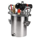 Maxbell Glue Dispenser Pressure Tank Easy Assembly Stainless Steel for Paints Glues 0.5L