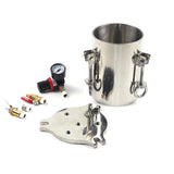 Maxbell Glue Dispenser Pressure Tank Easy Assembly Stainless Steel for Paints Glues 2L