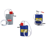 Transmission Oil Filling Pump Easy to Use Oil System Tool Oil Filling Barrel A Gray