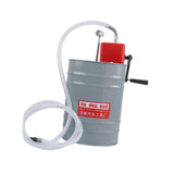 Transmission Oil Filling Pump Easy to Use Oil System Tool Oil Filling Barrel A Gray