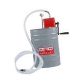 Transmission Oil Filling Pump Easy to Use Oil System Tool Oil Filling Barrel A Gray