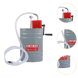 Transmission Oil Filling Pump Easy to Use Oil System Tool Oil Filling Barrel A Gray