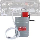 Transmission Oil Filling Pump Easy to Use Oil System Tool Oil Filling Barrel A Gray