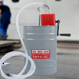 Transmission Oil Filling Pump Easy to Use Oil System Tool Oil Filling Barrel A Gray