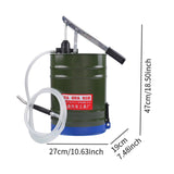 Pump Oiler 6.5 ft Oil Outlet Pipe Automobile Supplies 10L Gearbox Oil Filler Green