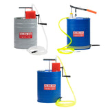 Hand Crank Oil Filling Barrel 10L Gear Oil Dispenser for Automotive Supplies A
