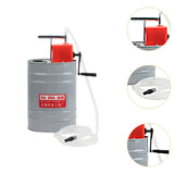 Hand Crank Oil Filling Barrel 10L Gear Oil Dispenser for Automotive Supplies A