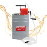 Hand Crank Oil Filling Barrel 10L Gear Oil Dispenser for Automotive Supplies A