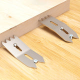 6Pcs Clamping Dogs for Slab Flattening Mill Locators Woodworking Limit Clamp
