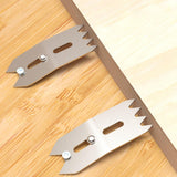 6Pcs Clamping Dogs for Slab Flattening Mill Locators Woodworking Limit Clamp