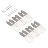 6Pcs Clamping Dogs for Slab Flattening Mill Locators Woodworking Limit Clamp