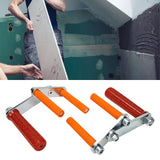 Maxbell 2 Pieces Gypsum Board Lifter Sturdy for Lifting Plasterboard Drywall Gripper