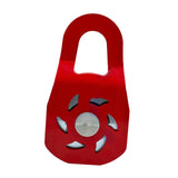 Maxbell 10 Ton Winch Snatch Block Portable Towing Pulley Block for UTV Tractor Truck Red