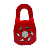 Maxbell 10 Ton Winch Snatch Block Portable Towing Pulley Block for UTV Tractor Truck Red