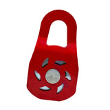 Maxbell 10 Ton Winch Snatch Block Portable Towing Pulley Block for UTV Tractor Truck Red