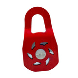 Maxbell 10 Ton Winch Snatch Block Portable Towing Pulley Block for UTV Tractor Truck Red