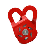 Maxbell 10 Ton Winch Snatch Block Portable Towing Pulley Block for UTV Tractor Truck Red