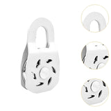 Maxbell 10 Ton Winch Snatch Block Portable Towing Pulley Block for UTV Tractor Truck White