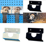 Maxbell Angle Grinder Holder Power Tool Storage Rack for Square Hole Board
