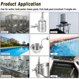 Maxbell Water Float Valves Water Control for Cistern Sump Water Towers Kitchen
