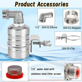 Maxbell Water Float Valves Water Control for Cistern Sump Water Towers Kitchen