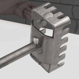 Maxbell Square Slot Cutter Slotting Tool Sturdy Socket Punch for Wall Brick Concrete