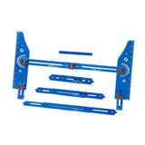 Maxbell Stair Tread Template Tool Versatile for Shelf Cutting Stairs Wall Partitions Blue