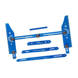 Maxbell Stair Tread Template Tool Versatile for Shelf Cutting Stairs Wall Partitions Blue