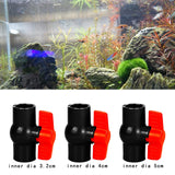 Maxbell PVC Ball Valve Slip Fitting Aquarium Socket Valve Sewage Pipe Control Valve Inner Dia 3.2cm