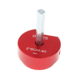 Maxbell PVC Pipe Reamer Efficient with Hex Shaft for Socket Hub Removing Water Lines 2inch