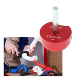 Maxbell PVC Pipe Reamer Efficient with Hex Shaft for Socket Hub Removing Water Lines 2inch