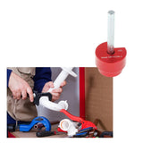 Maxbell PVC Pipe Reamer Efficient with Hex Shaft for Socket Hub Removing Water Lines 1inch