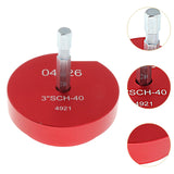 Maxbell PVC Pipe Reamer Efficient with Hex Shaft for Socket Hub Removing Water Lines 3inch