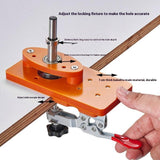 Maxbell Door Hinge Jig Practical Locking Cabinet Hinge Jig for Woodworkings Cabinets
