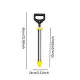 Maxbell Stainless Steel Cement Mortar Grouting Tool Sturdy for Joint Filling Sealing