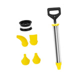 Maxbell Stainless Steel Cement Mortar Grouting Tool Sturdy for Joint Filling Sealing