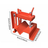 Maxbell Holder Device AntiSlip Woodworking Heavy Duty Premium Log Fixing Tool
