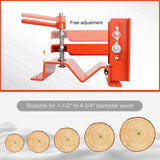 Maxbell Holder Device AntiSlip Woodworking Heavy Duty Premium Log Fixing Tool