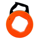 Maxbell Electrical Fish Tape Flexible Professional Easy to Install Wire Pulling Tool Orange