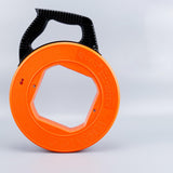 Maxbell Electrical Fish Tape Flexible Professional Easy to Install Wire Pulling Tool Orange