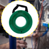 Maxbell Electrical Fish Tape Flexible Professional Easy to Install Wire Pulling Tool Green