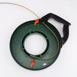 Maxbell Electrical Fish Tape Flexible Professional Easy to Install Wire Pulling Tool Green