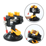 Maxbell Suction Cup Vice Model Making Woodcraft Carving Mini Table Bench Vise Clamp