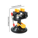 Maxbell Suction Cup Vice Model Making Woodcraft Carving Mini Table Bench Vise Clamp
